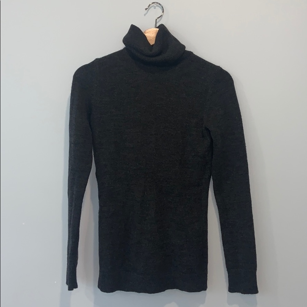 EUC Theory Grey Turtle Neck Sweater